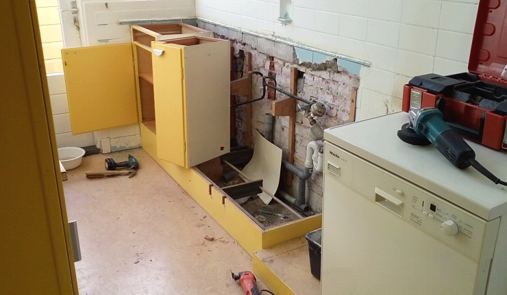 Timmerman rotterdam: renovatie originele piet zwart keuken
