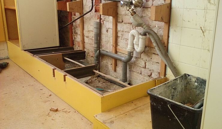 Timmerman rotterdam: renovatie originele piet zwart keuken